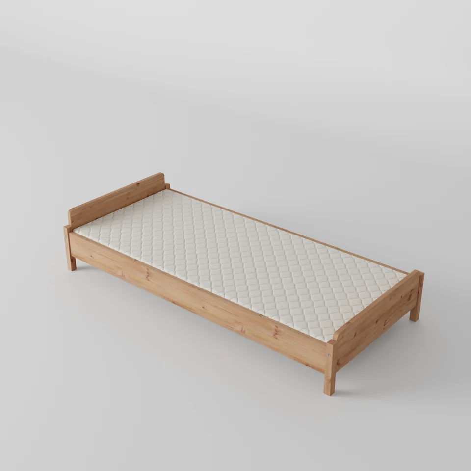 Wooden cot