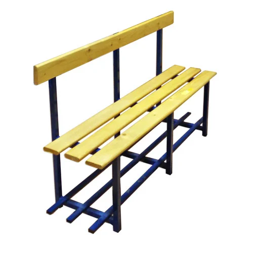 Bench E3 with backrest