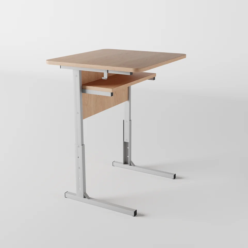 Standartinis vienvietis stalas MSTL